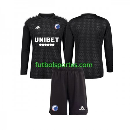 Camiseta FC Copenhagen Portero Niño Segunda Equipación 2023/2024 Manga Larga